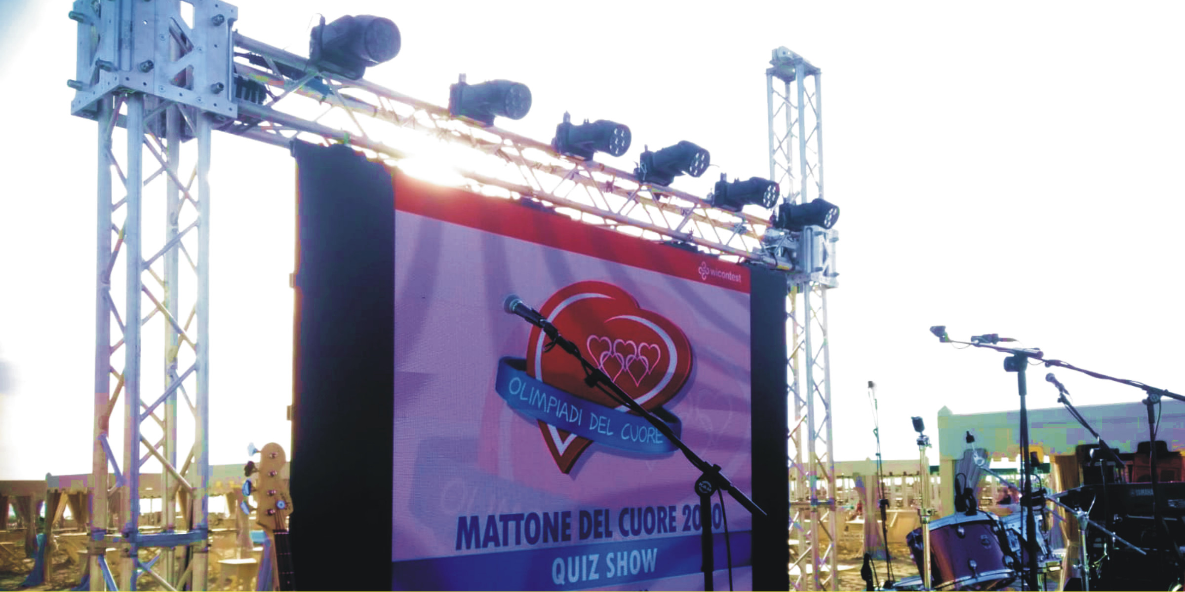 allestimento palchi e stand